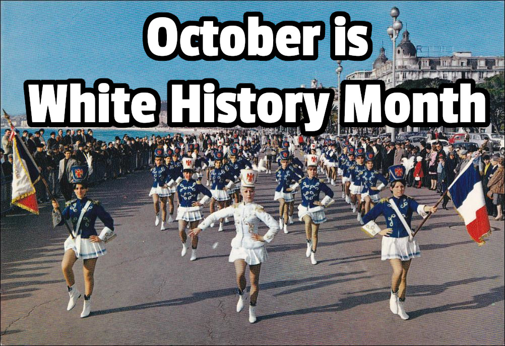 October is White History Month